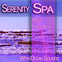 Serenity: Spa Music for Stress Relief with Ocean Sounds (feat. Marco Pieri) (Single)