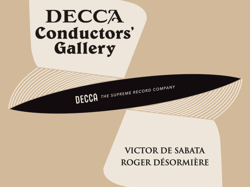 Conductor's Gallery, Vol. 7: Victor de Sabata, Roger Désormìere