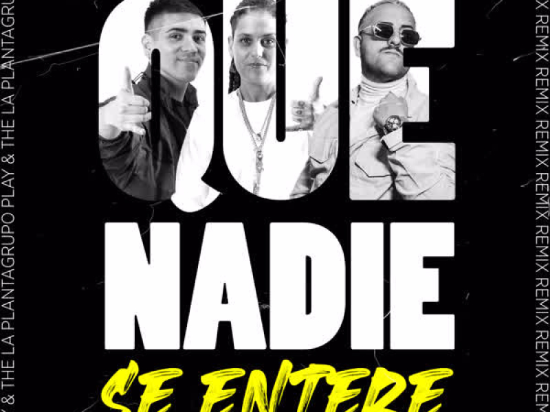 Que Nadie Se Entere (Remix) (Single)