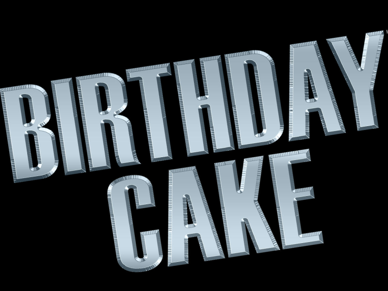 Birthday Cake - Single