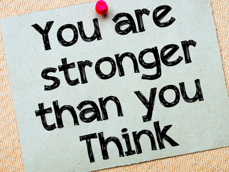 You are stronger than you Think (Single)