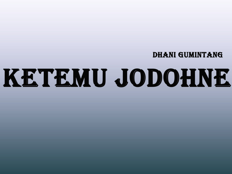 Ketemu Jodohne (Single)
