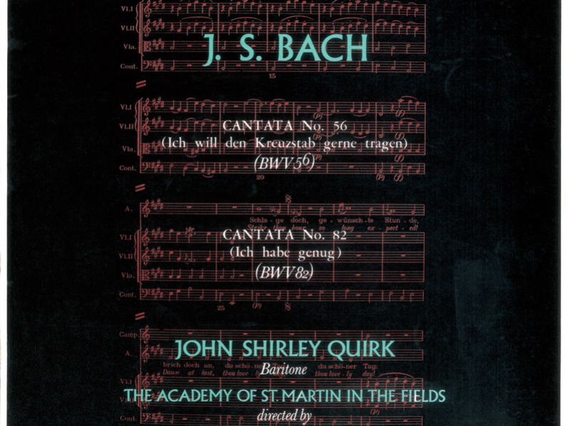 Bach, J.S.: Cantatas Nos. 56 & 82