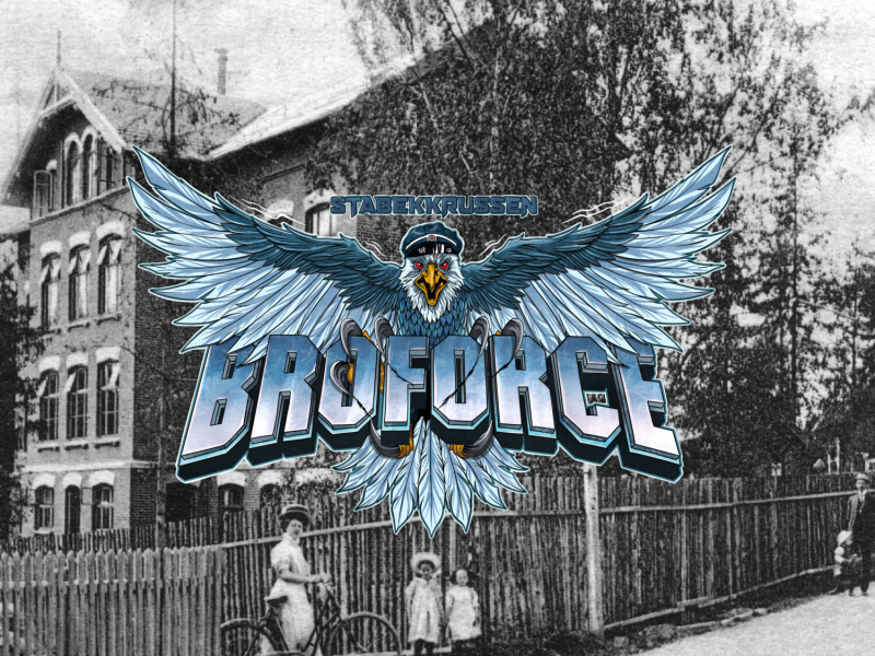 Hvitt & Blått (Broforce) (Single)