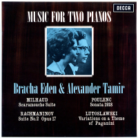 Music for Two Pianos - Milhaud;  Rachmaninov;  Poulenc;  Lutoslawski