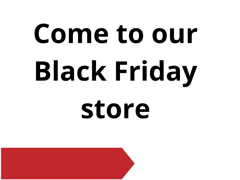 Come to our Black Friday store (Single)