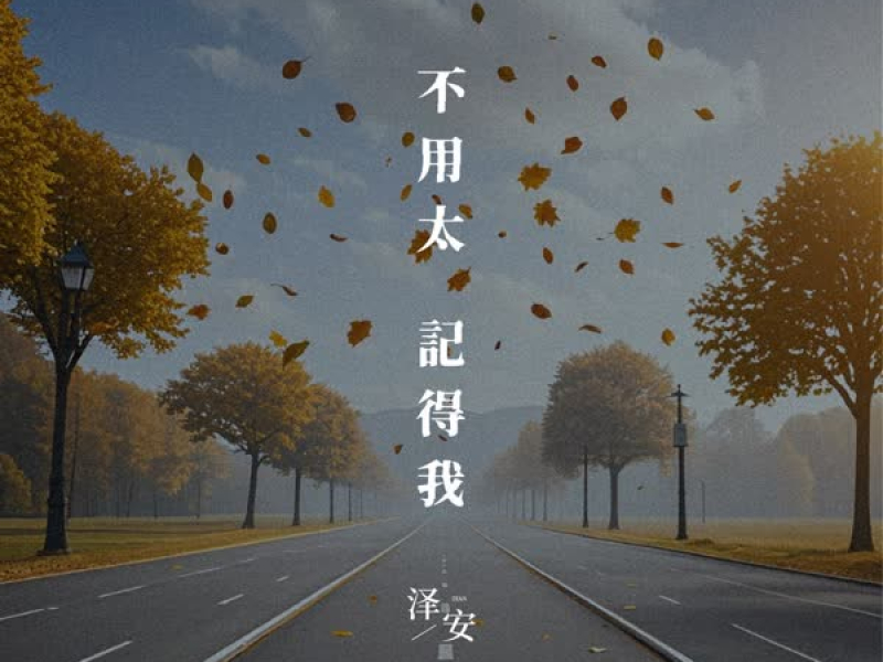 不用太记得我 (Single)