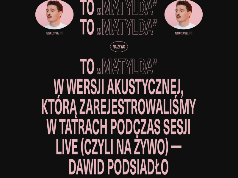 Matylda (na żywo, akustycznie) (Single)