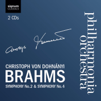 Brahms Symphony No. 2 & Symphony No. 4