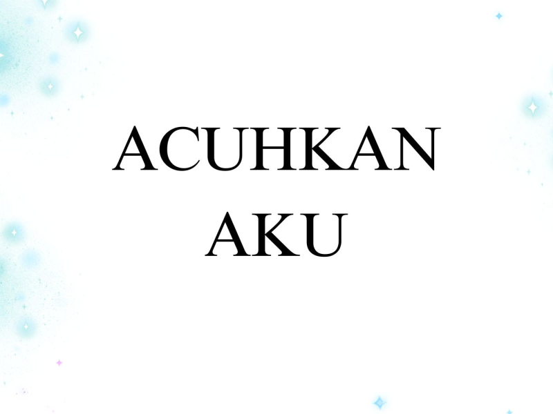 Acuhkan Aku (Single)
