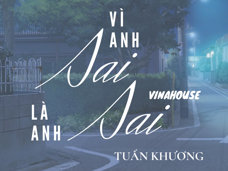 Vì Anh Sai Là Anh Sai (Vinahouse) (Single)