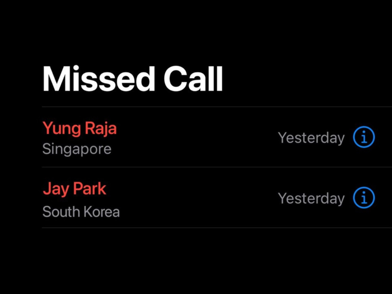 missed call (Single)