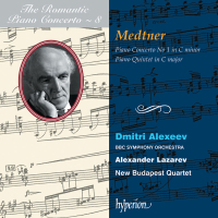 Medtner: Piano Concerto No. 1 & Piano Quintet (Hyperion Romantic Piano Concerto 8)