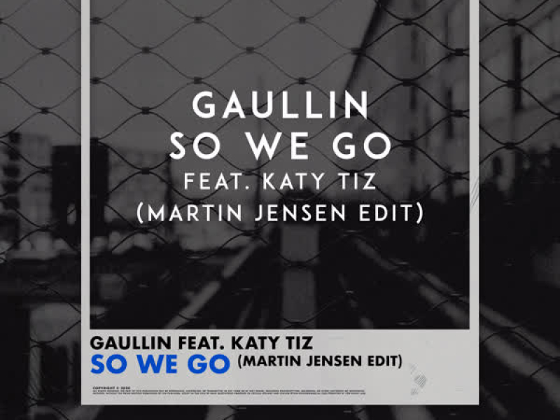 So We Go (Martin Jensen Edit) (Single)