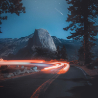 Thunderstorms Raging Through Yosemite National Park (Single)