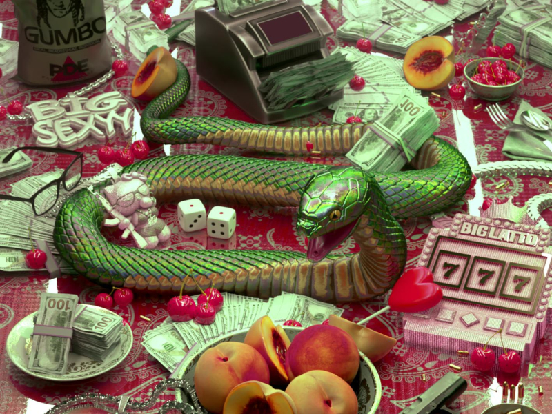 Peaches & Eggplants (Single)