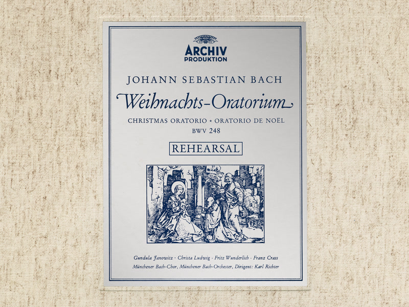 J.S. Bach: Christmas Oratorio, BWV 248 – Rehearsal with Karl Richter