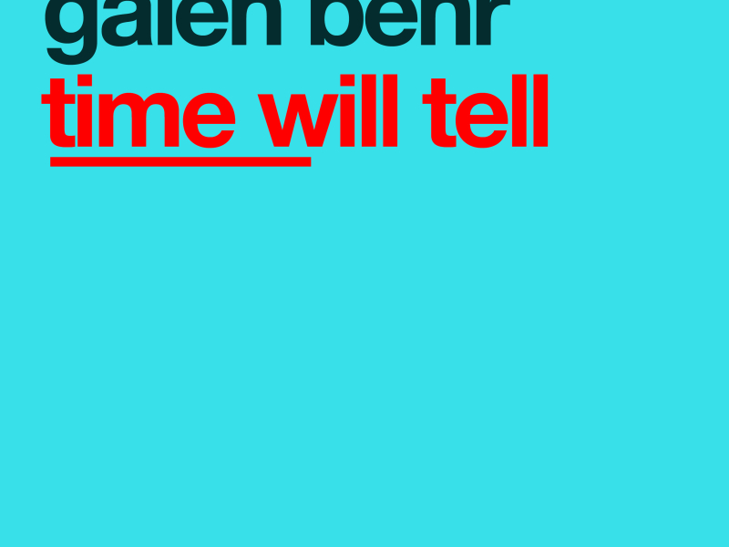 Time Will Tell (Single)