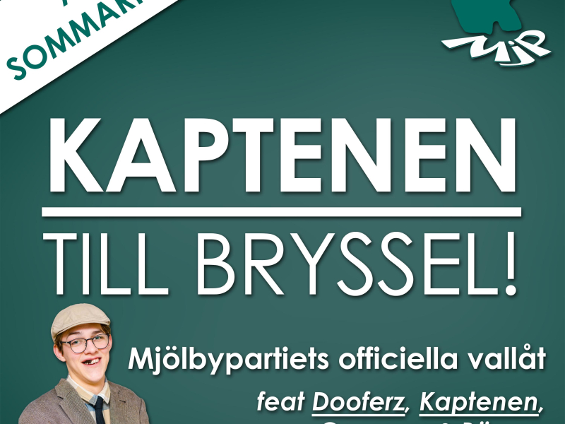 Kaptenen till Bryssel (feat. Mjölbypartiet) (Single)