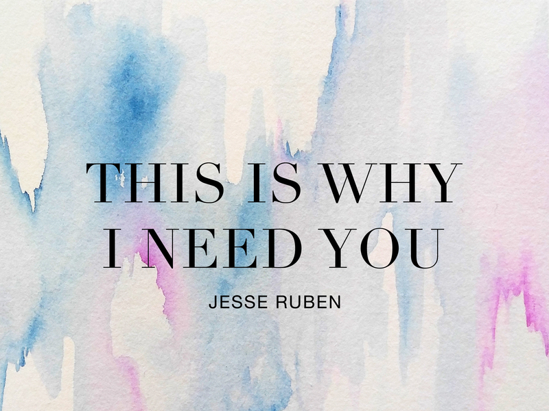 This Is Why I Need You (Single)