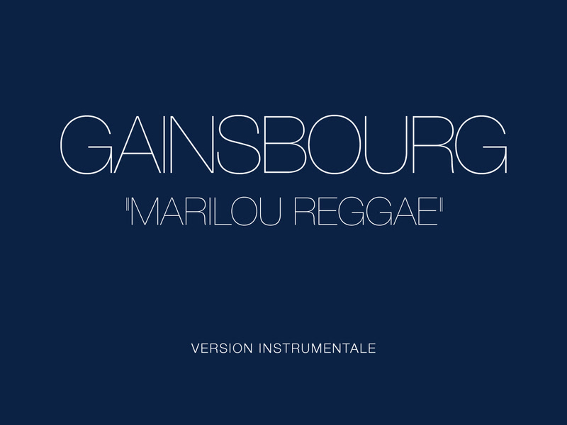 Marilou reggae (Version instrumentale complète) (Single)