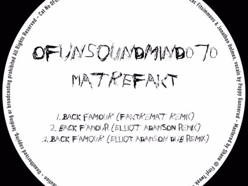 Back F'amour Remixes (EP)