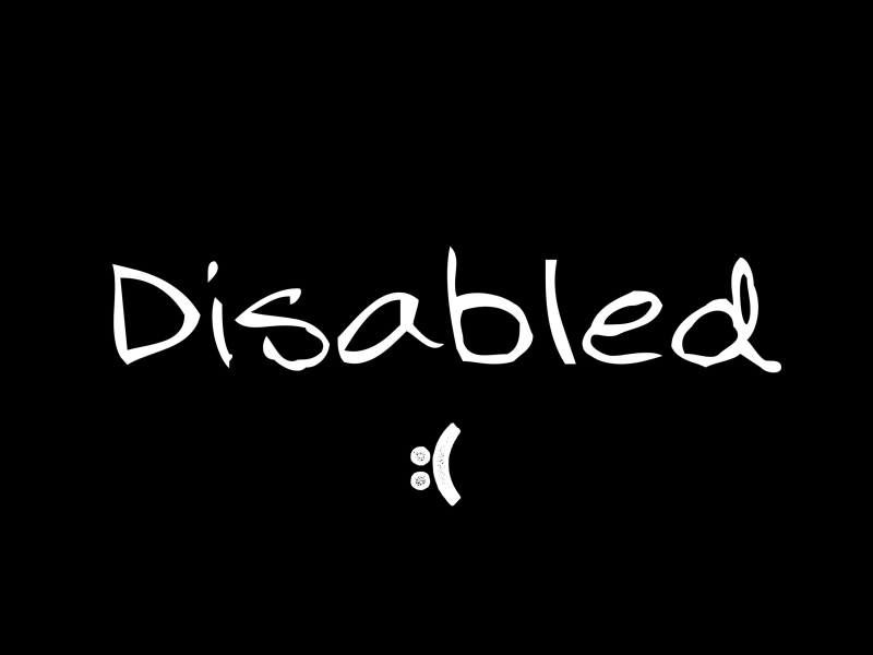 Disabled :( (Single)