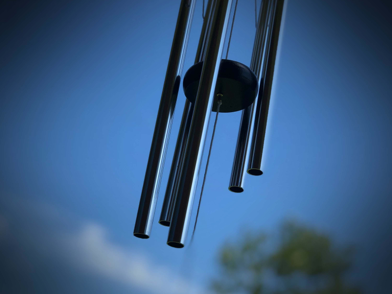 Zen Meditation with Sounds of Wind Chimes (Single)