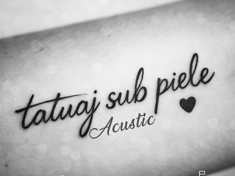 Tatuaj sub piele (Acustic) (Single)