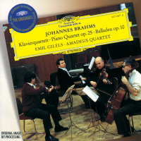 Brahms: Piano Quartet No. 1 in G Minor, Op. 25; 4 Ballades, Op. 10