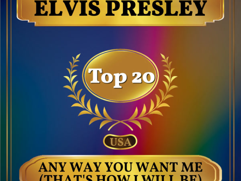 Any Way You Want Me (That's How I Will Be) (Billboard Hot 100 - No 20) (Single)