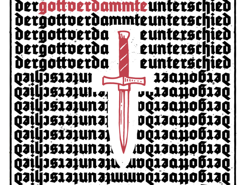 Der gottverdammte Unterschied (Single)