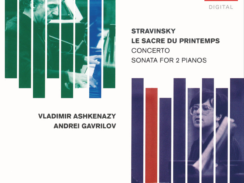 Stravinsky: Le Sacre du printemps; Concerto for 2 Pianos; Sonata for 2 Pianos; Scherzo à la russe (Andrei Gavrilov — Complete Recordings on Deutsche Grammophon, Vol. 9)