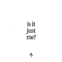 Is It Just Me? (Single)