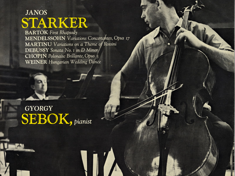 Starker Plays Works by Mendelssohn, Martinu, Chopin, Debussy, Bartok and Weiner (The Mercury Masters, Vol. 5)