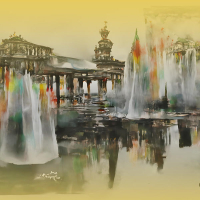 Blue Cold Fuchsia Green (Single)