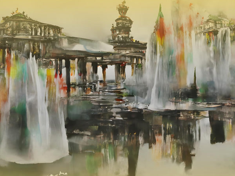 Blue Cold Fuchsia Green (Single)