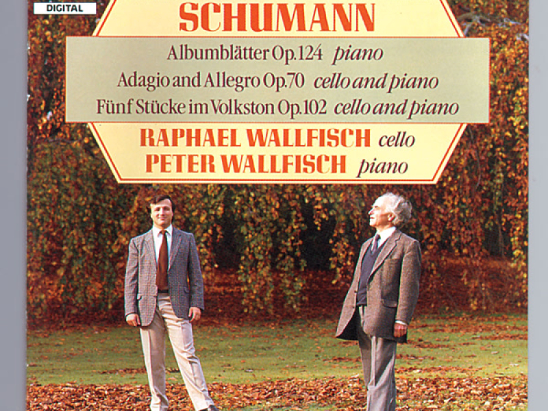 Schumann: Music for Cello and Piano