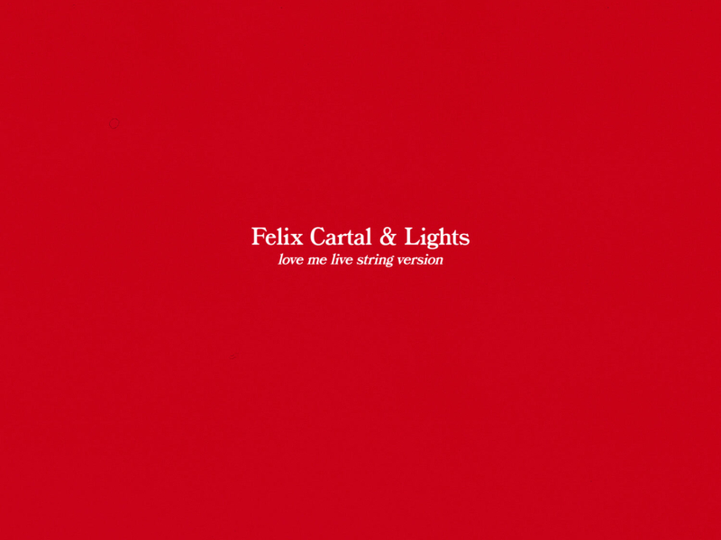 Love Me (String Version Recorded Live at The Warehouse Studio) (EP)