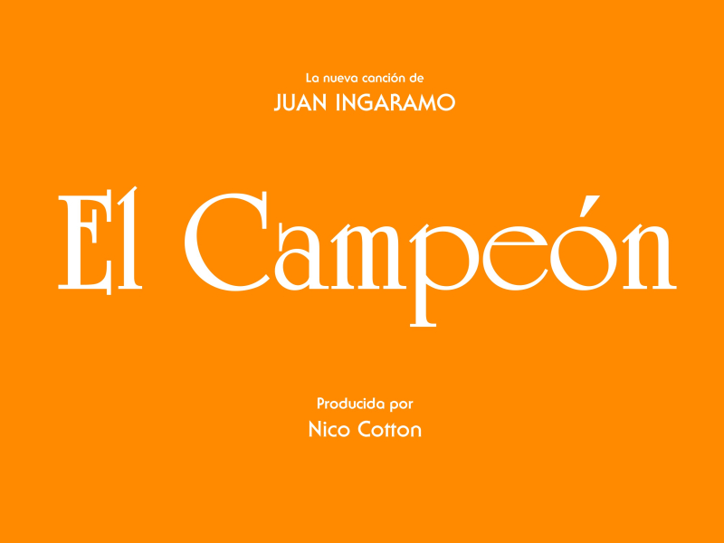 El Campéon - Single