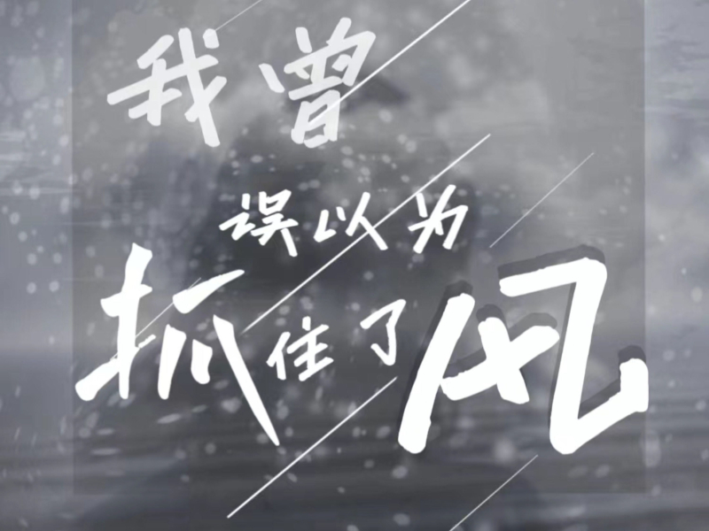 我曾误以为抓住了风 (Single)