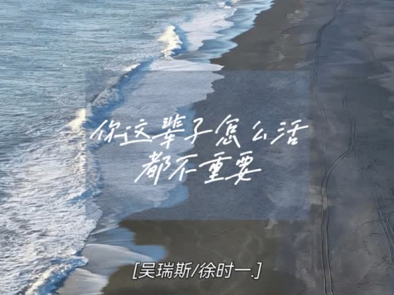 你这辈子怎么活都不重要 (Single)