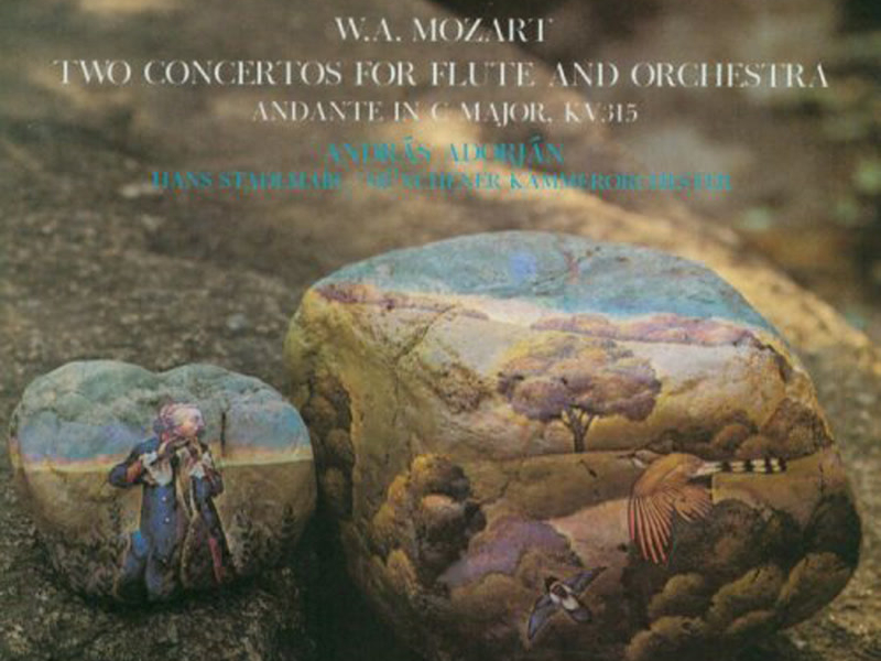 Mozart: Two Concertos for Flute and Orchestra & Andante in C Major