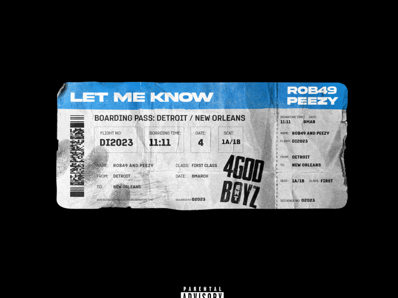 Let Me Know (Single)