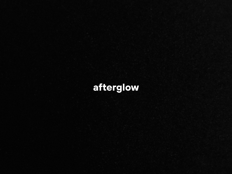 afterglow (Single)