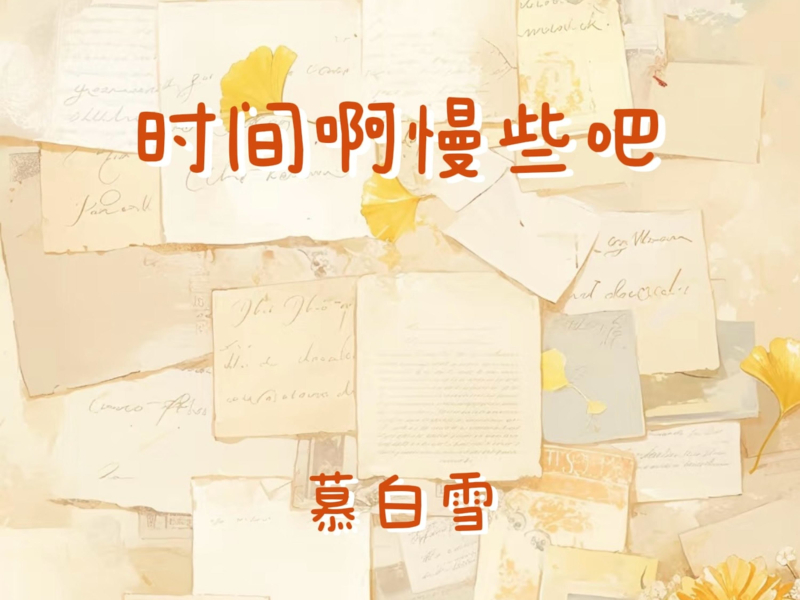 时间啊慢些吧 (Single)