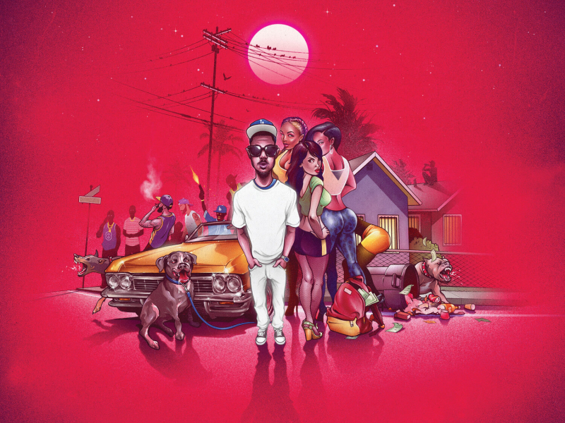 A Long Red Hot Los Angeles Summer Night