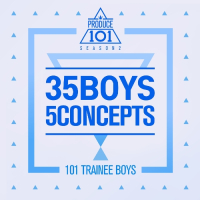 PRODUCE 101 – 35 Boys 5 Concepts (Mini Album)