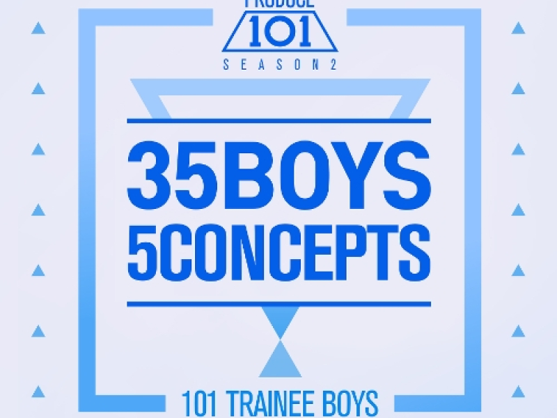 PRODUCE 101 – 35 Boys 5 Concepts (Mini Album)