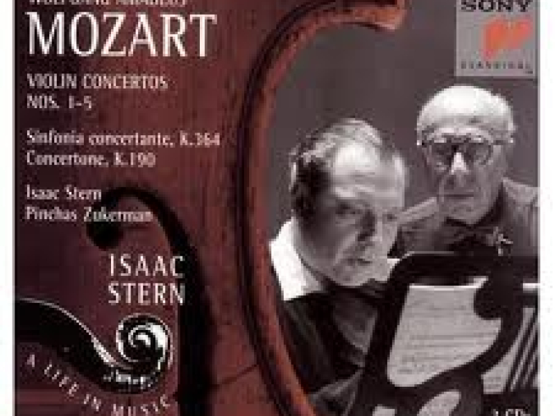 Isaac Stern:Mozart Violin Concertos CD3